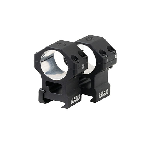 Gli anelli di montaggio GTS Scout Precision offrono stabilità massima, allineamento preciso e costruzione robusta per ottiche LPVO e setup tattici.